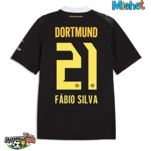 Borussia Dortmund Fabio Silva #21 Vieraspaita 2026-27 Lyhythihainen